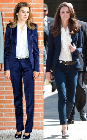 Kate Middleton y Letizia Ortiz Kate Middleton y Letizia Ortiz