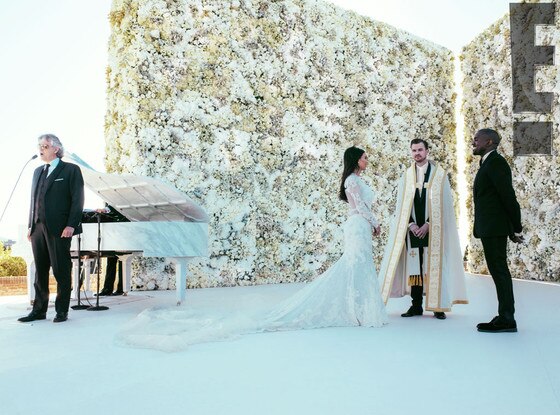 Andrea Bocelli, Kim Kardashian, Kanye West, Kimye Wedding Andrea Bocelli, Kim Kardashian, Kanye West, Kimye Wedding
