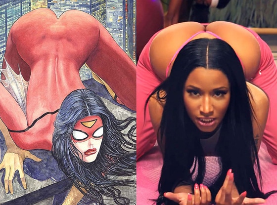 Spider Woman, Nicki Minaj, Anaconda Spider Woman, Nicki Minaj, Anaconda