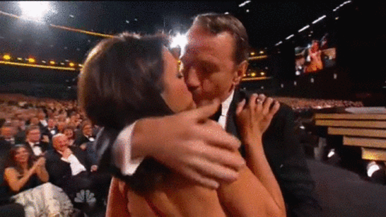 Julia Louis-Dreyfus, Bryan Cranston, Emmy Awards 2014 Show Julia Louis-Dreyfus, Bryan Cranston, Emmy Awards 2014 Show