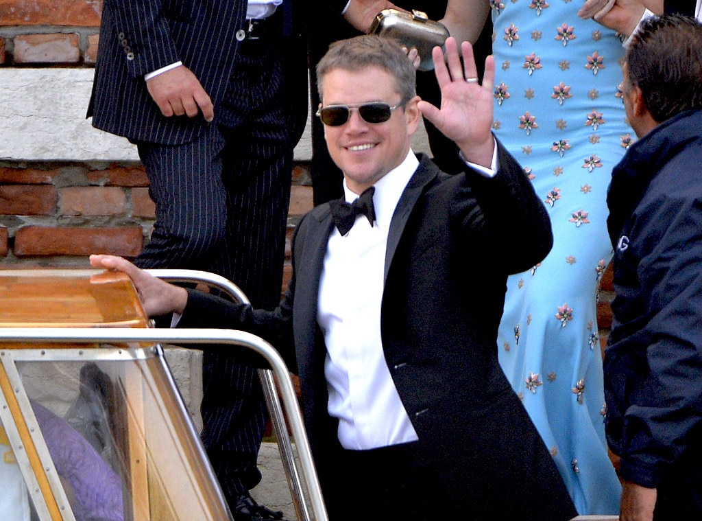 Matt Damon, Clooney Wedding Matt Damon, Clooney Wedding
