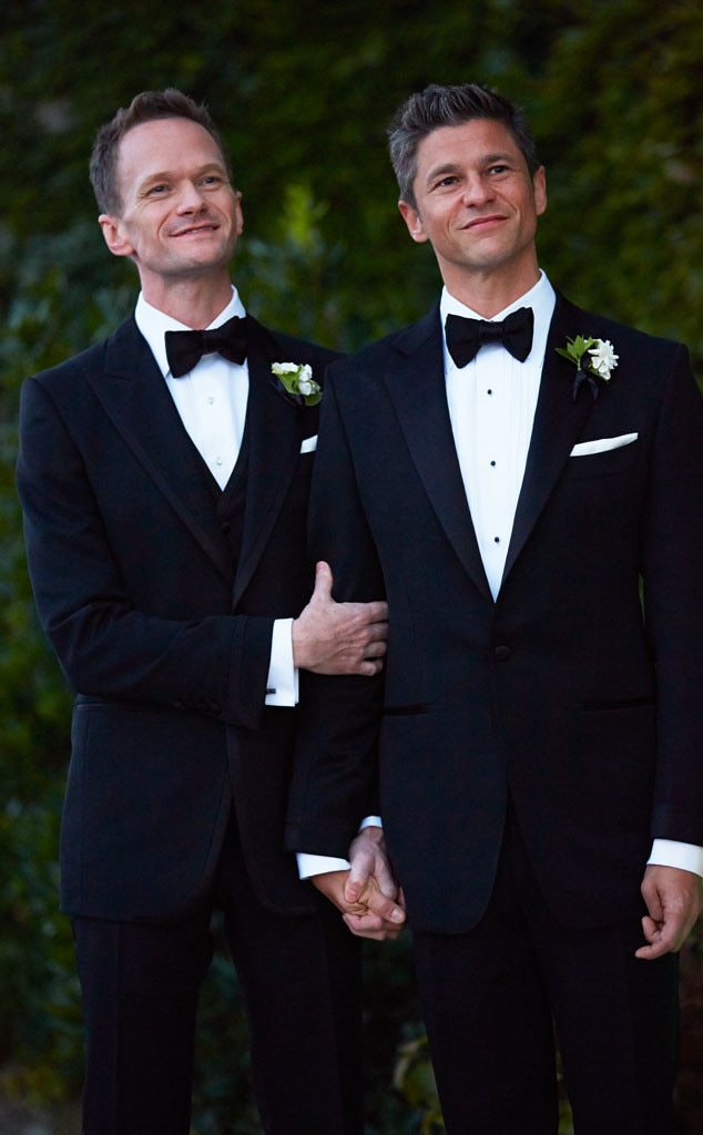 Neil Patrick Harris And David Burtka Are Marriedsee The First Pic From