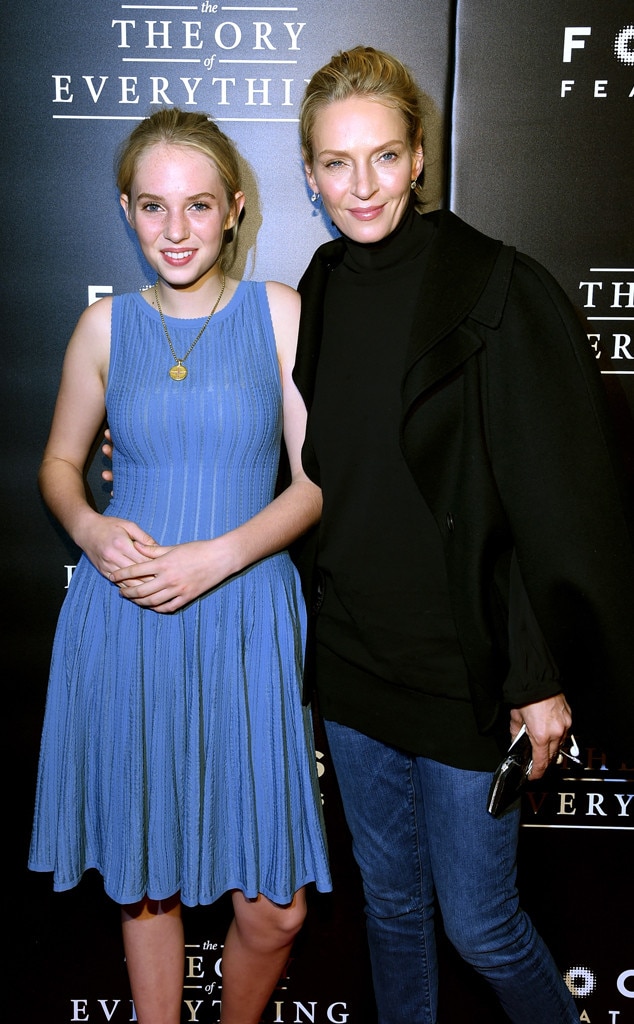 Uma Thurman's 16-Year-Old Daughter Maya Looks Just Like Her Famous Mama