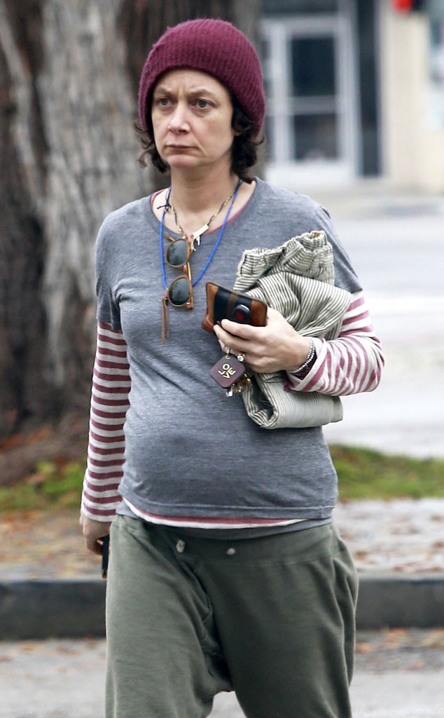Pregnant Sara Gilbert Reveals Her Biggest Baby Bump Yet During Casual