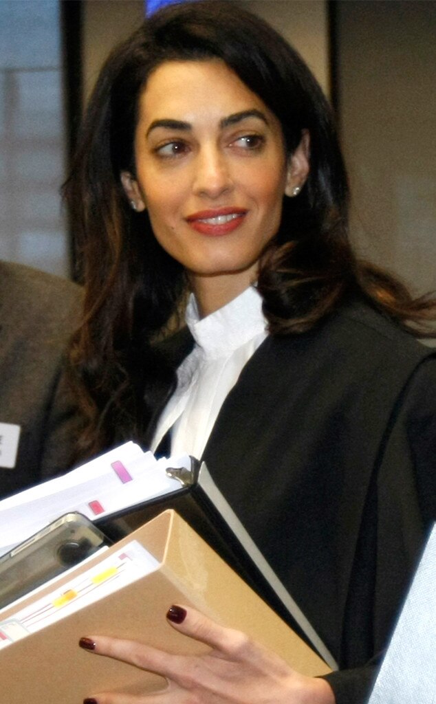 Amal Clooney Responds Perfectly When Asked About Her Fashion Choices