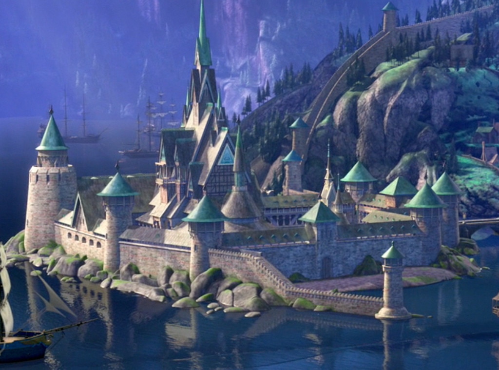 different disney princess castles