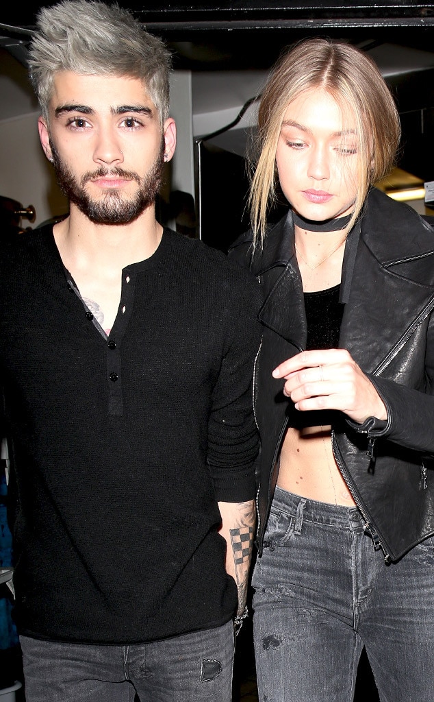 Gigi Hadid Spotted Holding Hands With Zayn Malik For The First Time 