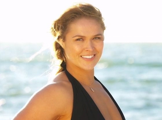 Ufc Fighter Ronda Rousey Heats Up Sports Illustrated Swimsuit Issue Strong And Healthy Is The