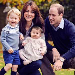 Kate Middleton, Prince William, Prince George, Princess Charlotte, Christmas Card