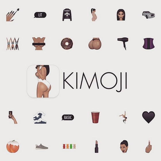 kim kardashian emojis