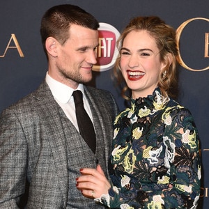 Lily James Talks About Her Future With Matt Smith