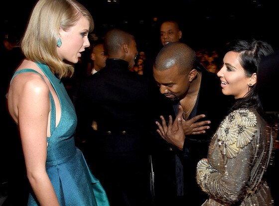 Kanye West, Taylor Swift, Kim Kardashian, Grammy Awards, Candids Kanye West, Taylor Swift, Kim Kardashian, Grammy Awards, Candids