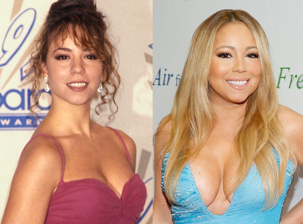 Mariah Carey From Celebs Who Deny Getting Plastic Surgery 