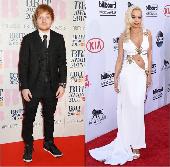 Ed Sheeran, Rita Ora Ed Sheeran, Rita Ora