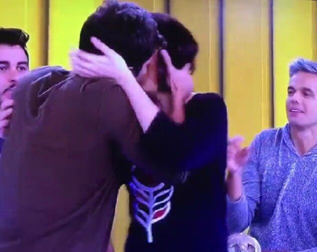 Bruno Gagliasso, Monica Iozzi Bruno Gagliasso, Monica Iozzi