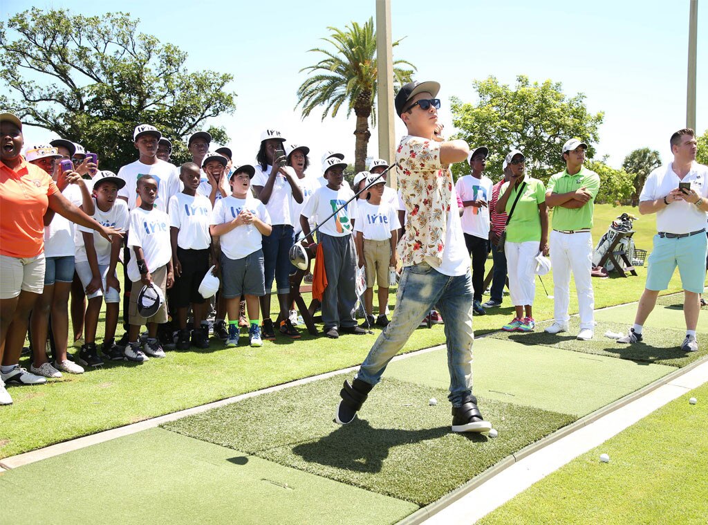 Austin Mahone, Golf Clinic Austin Mahone, Golf Clinic