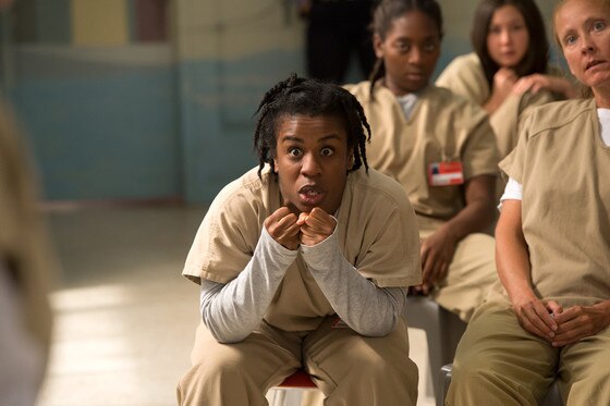 Uzo Aduba, <i>Orange Is the New Black</i> Uzo Aduba, <i>Orange Is the New Black</i>