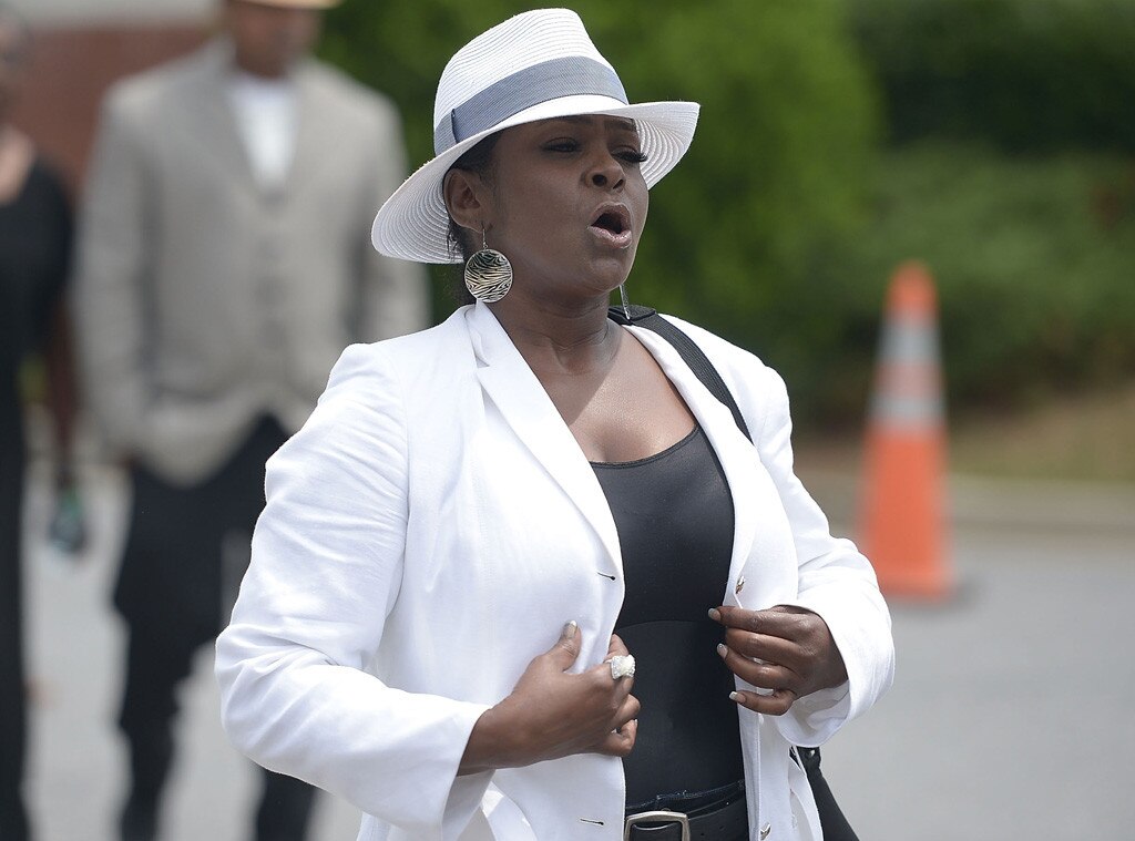 Leolah Brown, Bobbi Kristina Brown Funeral Leolah Brown, Bobbi Kristina Brown Funeral