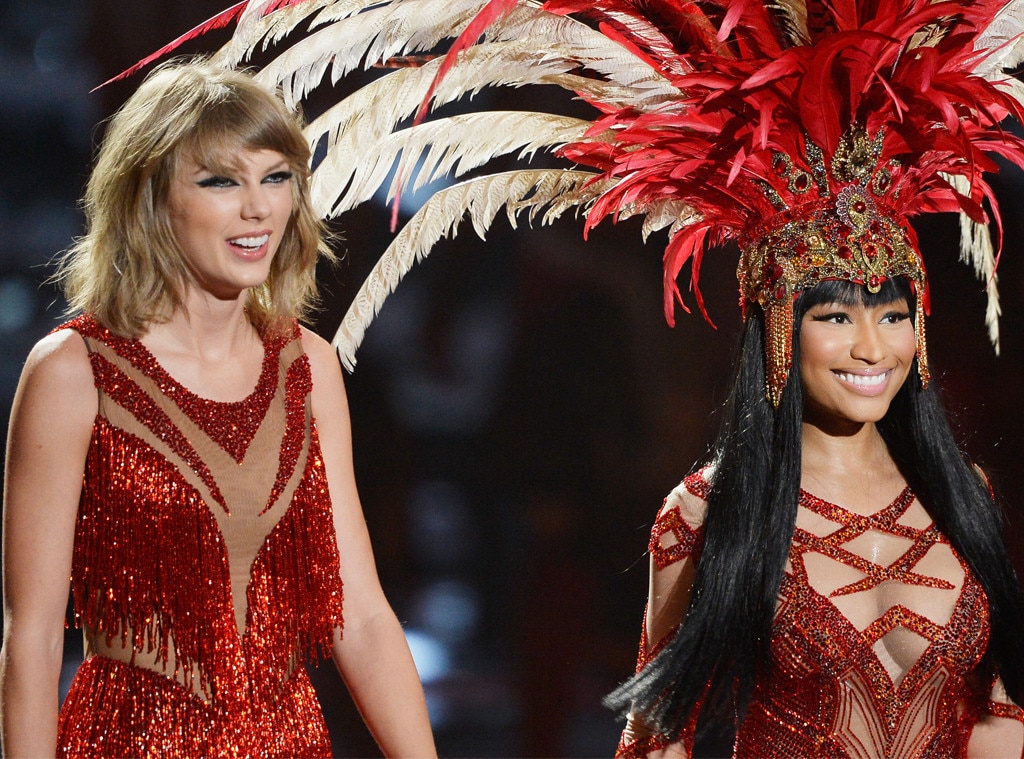 Taylor Swift, Nicki Minaj, 2015 MTV Video Music Awards, VMA Taylor Swift, Nicki Minaj, 2015 MTV Video Music Awards, VMA