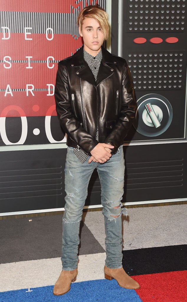 bieber vma outfit