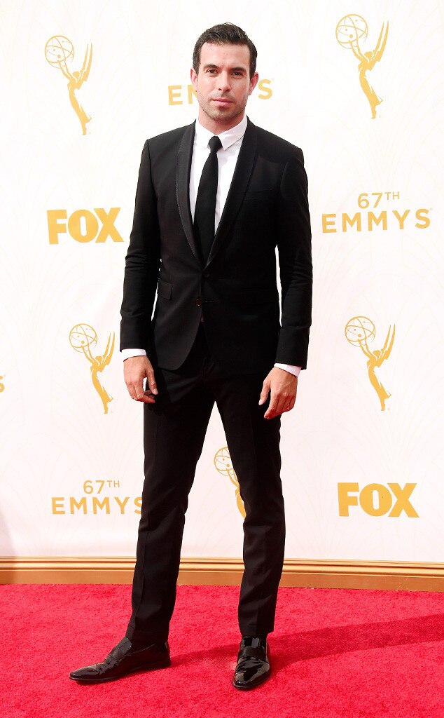 2015 Emmys: Red Carpet Arrivals Tom Cullen, Emmy Awards 2015