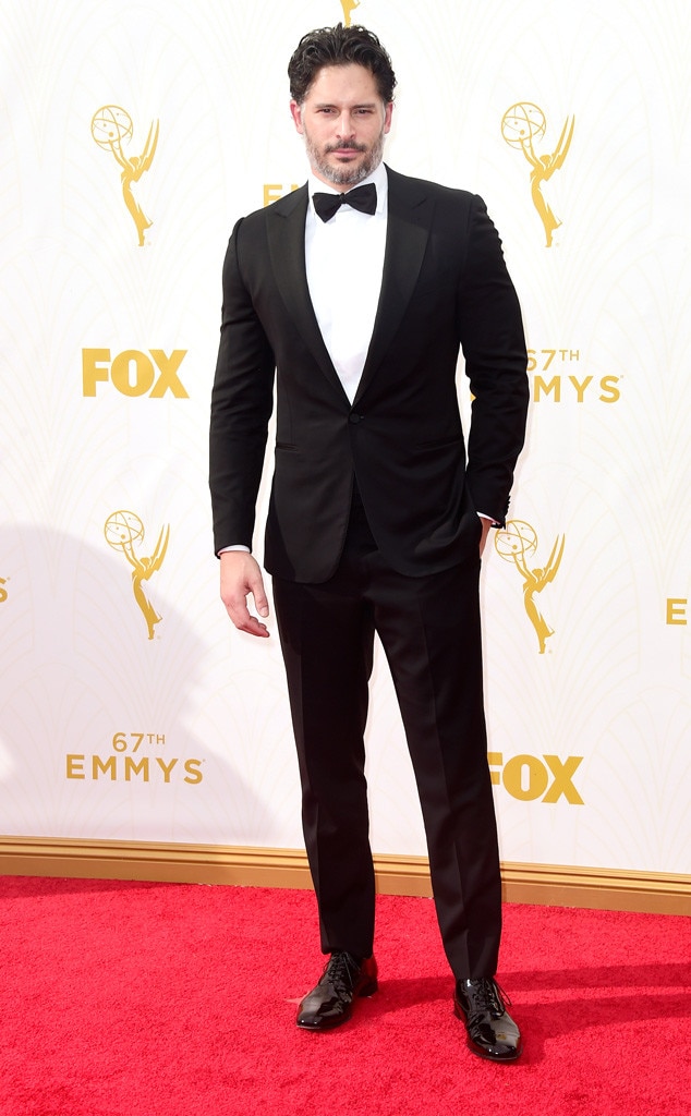 2015 Emmys: Red Carpet Arrivals Joe Manganiello, Emmy Awards 2015