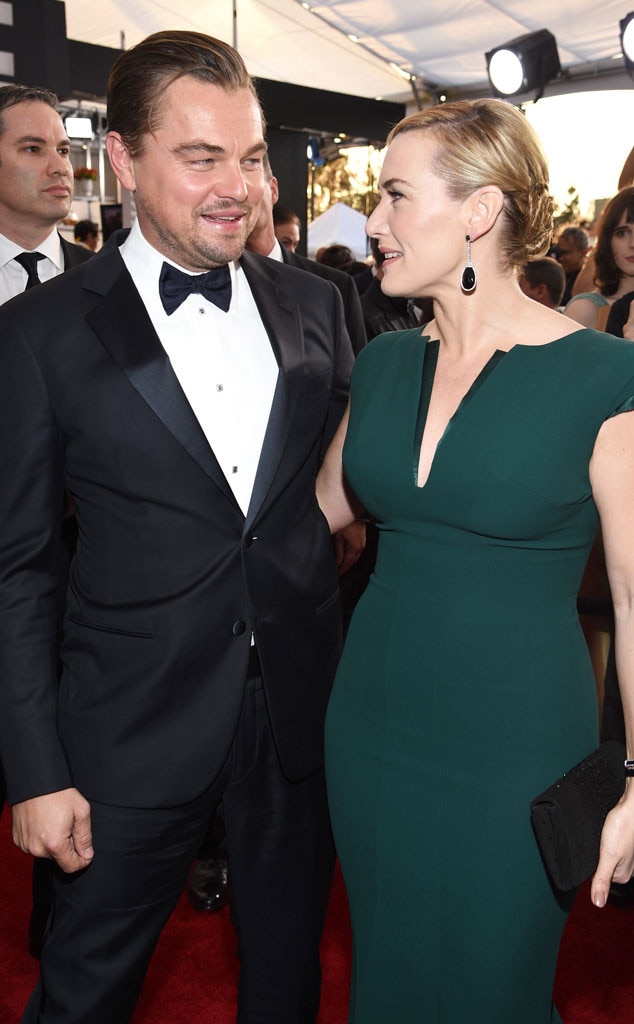 Leonardo DiCaprio, Kate Winslet, SAG Awards 2016, Candids Leonardo DiCaprio, Kate Winslet, SAG Awards 2016, Candids