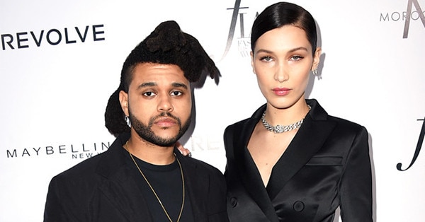 The Weeknd, Bella Hadid, Daily Front Row