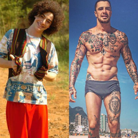 Felipe Titto, antes e depois Felipe Titto, antes e depois