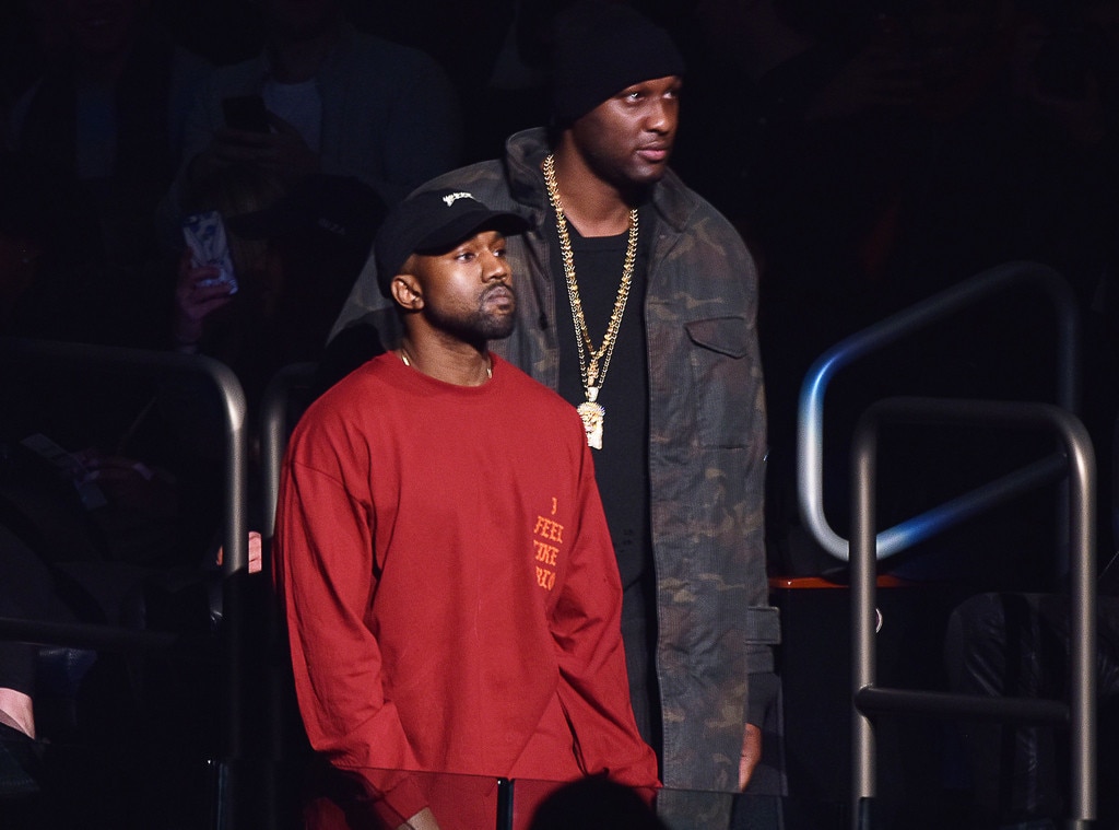 Kanye West, Lamar Odom, NYFW, Yeezy Kanye West, Lamar Odom, NYFW, Yeezy