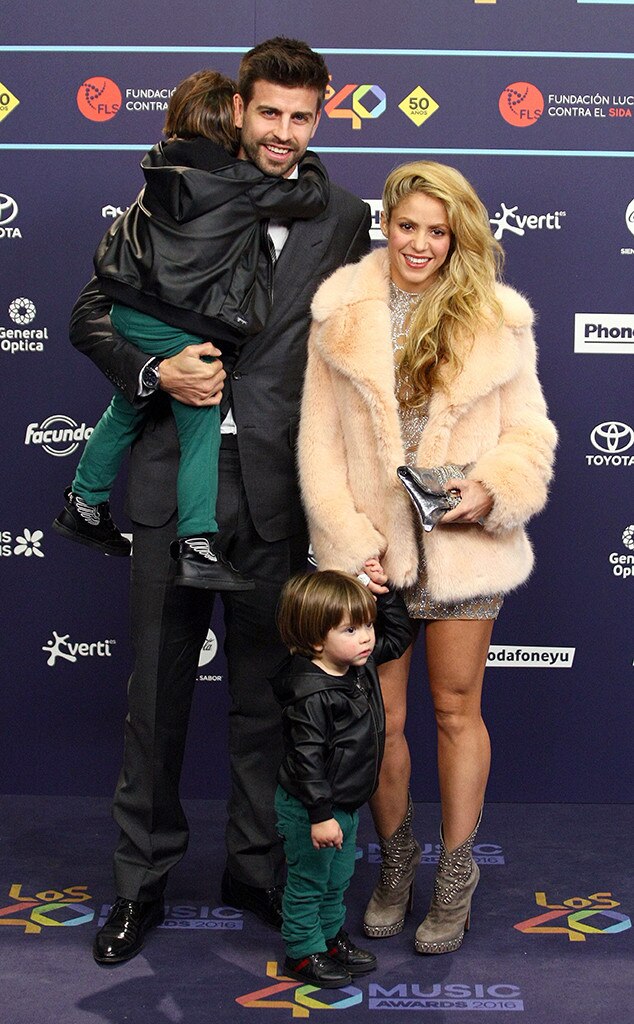 Shakira, Gerard Pique, Los 40 Music Awards Shakira, Gerard Pique, Los 40 Music Awards