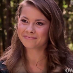 Bindi Irwin Follows in Father Steve's Footsteps While Feeding a Croc
