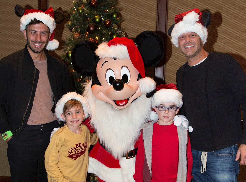 Ricky Martin, Jwan Yosef, Christmas 2016 Ricky Martin, Jwan Yosef, Christmas 2016