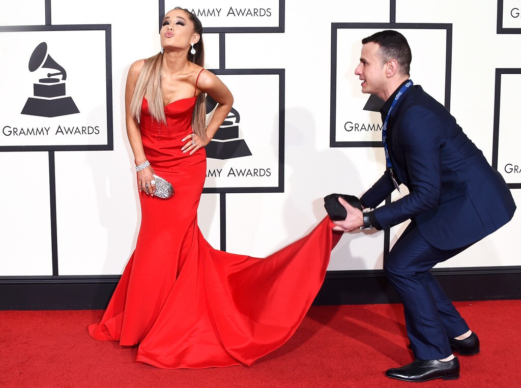 Ariana Grande, 2016 Grammy Awards, Candids Ariana Grande, 2016 Grammy Awards, Candids