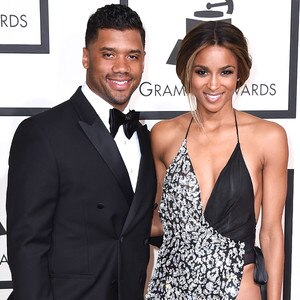 Russell Wilson, Ciara, 2016 Grammy Awards, Couples
