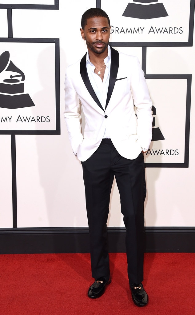 Grammys 2016: Red Carpet Arrivals Big Sean, 2016 Grammy Awards 