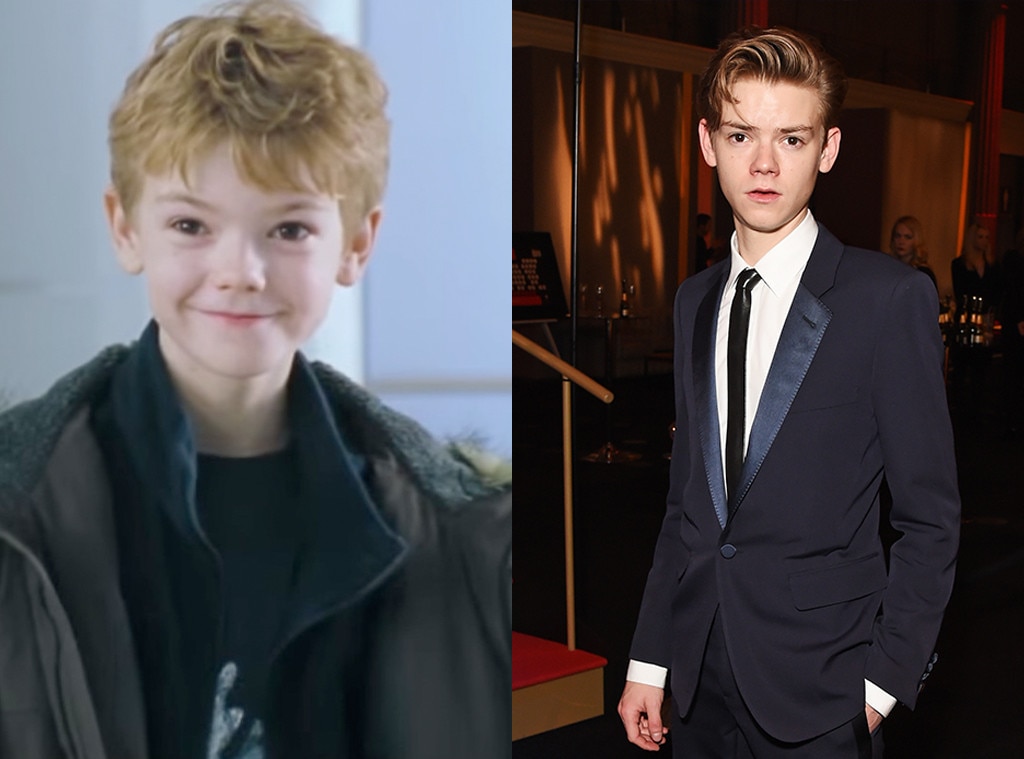 Kids in Christmas Movies, Then and Now, Thomas Sangster Kids in Christmas Movies, Then and Now, Thomas Sangster