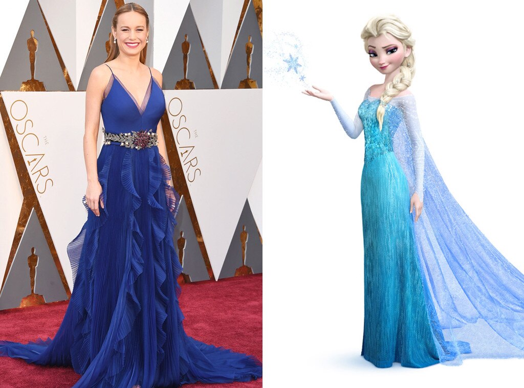 Brie Larson, Elsa, 2016 Oscars, Academy Awards Brie Larson, Elsa, 2016 Oscars, Academy Awards