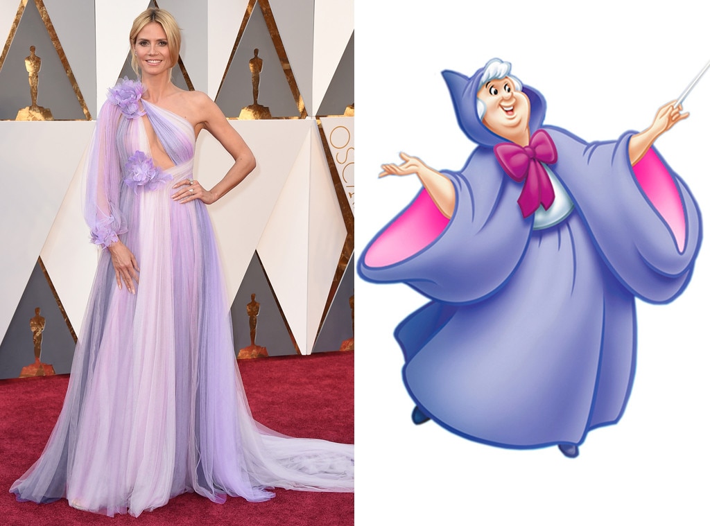 Heidi Klum, Fairy Godmother, 2016 Oscars, Academy Awards Heidi Klum, Fairy Godmother, 2016 Oscars, Academy Awards