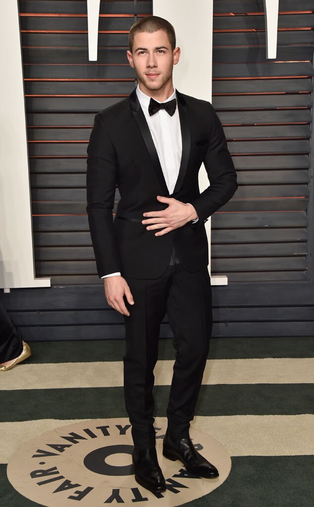Vanity Fair Oscars Party, Nick Jonas Vanity Fair Oscars Party, Nick Jonas