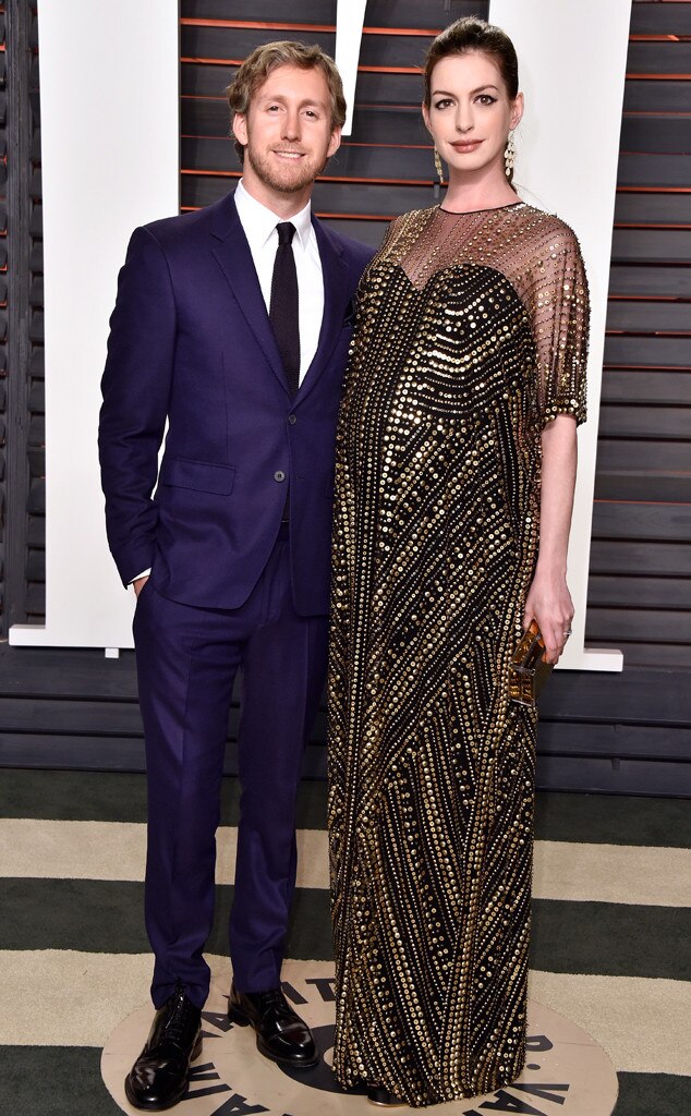 Vanity Fair Oscars Party, Adam Shulman, Anne Hathaway Vanity Fair Oscars Party, Adam Shulman, Anne Hathaway