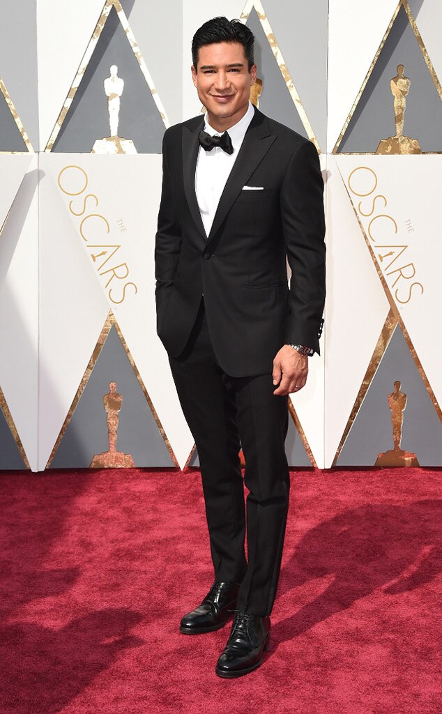 Oscars 2016: Red Carpet Arrivals Mario Lopez, 2016 Oscars, Academy Awards, Arrivals