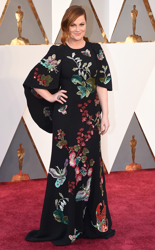 Oscars 2016: Red Carpet Arrivals Amy Poehler, 2016 Oscars, Academy Awards, Arrivals