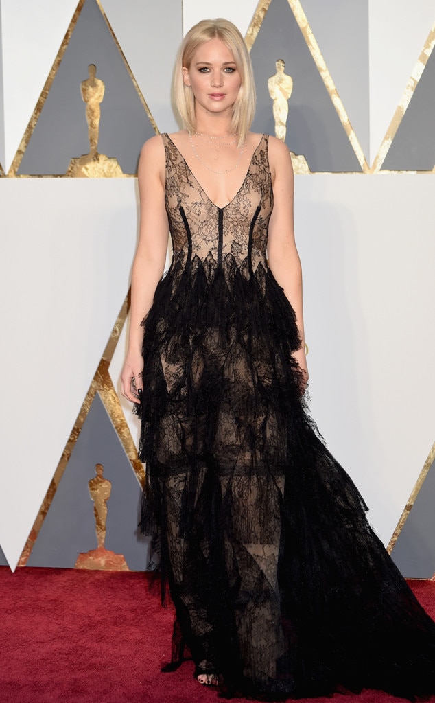 Oscars 2016: Red Carpet Arrivals Jennifer Lawrence, 2016 Oscars, Academy Awards, Arrivals