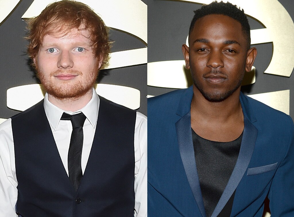 Grammy Hunks, Ed Sheeran, Kendrick Lamar Grammy Hunks, Ed Sheeran, Kendrick Lamar