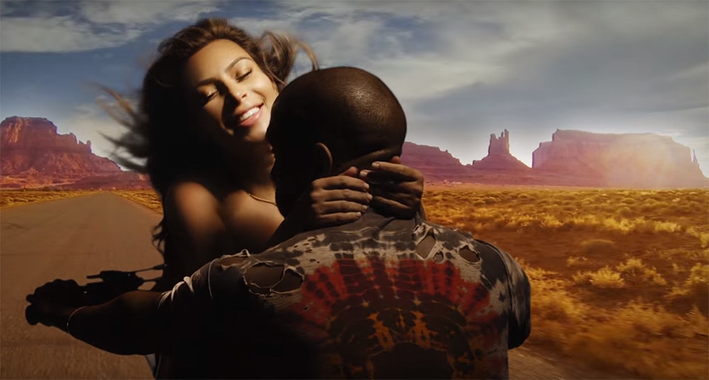 Kim Kardashian, Kanye West, Bound 2 Video