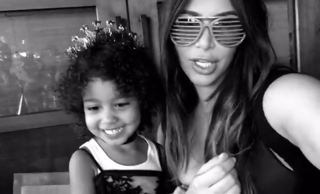 Kim Kardashian, North West, Snapchat Kim Kardashian, North West, Snapchat