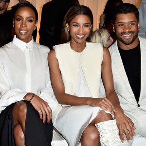 Emmy Rossum, Kelly Rowland, Ciara, Russel Wilson, Paris Fashion Week Star Sightings