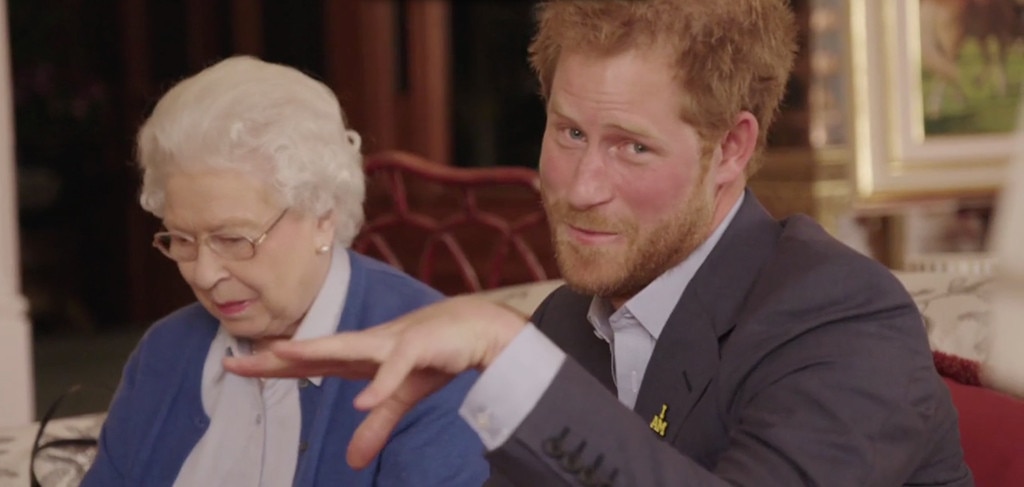 Prince Harry, Queen Elizabeth II Prince Harry, Queen Elizabeth II