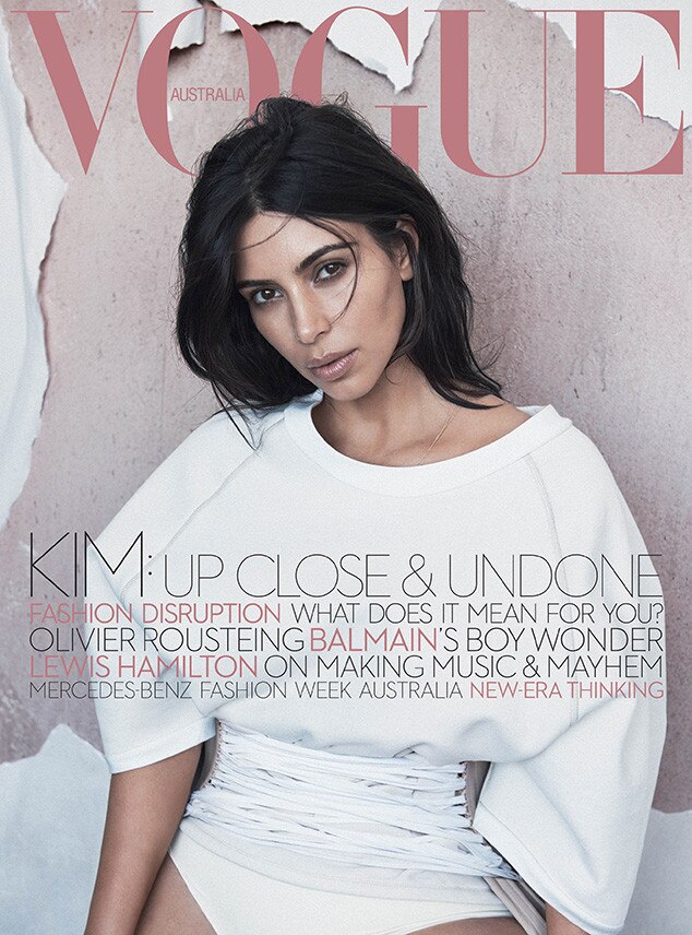 Vogue Australia from Kim Kardashian&rsquo;s Hottest Covers